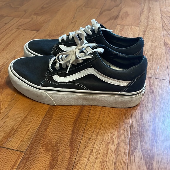 Old skool platform sneaker black sz 9.5 - Picture 4 of 5